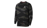 Jordan Jumpman Fleece Camo Crew Sweatshirt "Black" AV2310 010