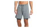 Dri-FIT Unlined Fitness 2 in 1 7" Shorts "Smoke Grey / Dark Smoke Grey" DV9334 084