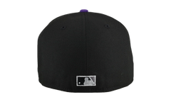 59FIFTY New York Mets 40th Anniversary Fitted Hat "Black / Purple" NE191