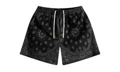 Carbon Paisley Shorts "Black" BS59