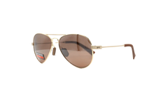 Getaway Sunglasses "Tuned Road - Gloss Gold / Dark Crystal Brown" 8650118 942024