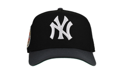 9FIFTY New York Yankees 1949 World Series A Frame Snapback Hat "Black / Graphite" NE227