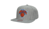 NBA Team Heather 2.0 Snapback Cap "New York Knicks - Grey Heather" HHSS3272 NYKYYPPPGYHT