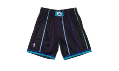 NBA Reload Swingman Shorts "1992 Charlotte Hornets - Black" SMSHCP19278 CHOBLCK92