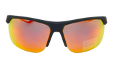 Trainer Max Sunglasses "Matte Black / Grey / Red" IF2484X 006