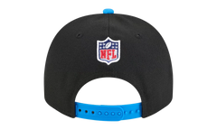 9FIFTY Detroit Lions NFL A Frame Snapback Hat "Black / Blue" NE105