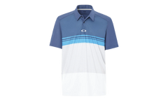 Color Block Take Polo Shirt "Ensign Blue" 434039 64W