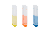 RUNNING CREW SOCKS 3-PACK "White / Blue / Yellow / Orange" DD9240 910