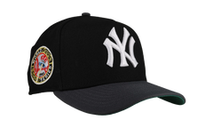 9FIFTY New York Yankees 1949 World Series A Frame Snapback Hat "Black / Graphite" NE227