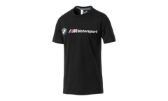 BMW Motorsport Logo Tee "Puma Black" 595369 01