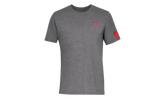 Freedom Flag T-Shirt "Charcoal Medium Heather / Red" 1333350 019