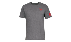Freedom Flag T-Shirt "Charcoal Medium Heather / Red" 1333350 019