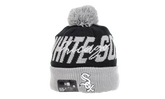 Chicago White Sox Confident Knit Pom Beanie "Black / Grey" 60267437