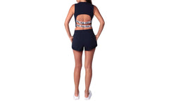 Gabriella Knit Short WMNS "Peacoat White" LW016187 410