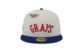 Chew Homestead Grays Negro League 59FIFTY Fitted Hat "Big League" 60506978