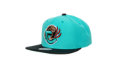 NBA Hardwood Classics Team 2 Tone 2.0 Snapback Cap "Memphis Grizzlies - Teal / Black" HHSS3267 VGRYYPPPTLBK