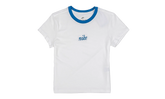 Sportswear Chill Knit Slim Cropped T-Shirt WMNS "White Light Photo Blue" HF8819 100