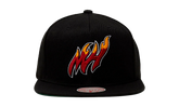 Miami Heat Flames Core Basic Snapback "Black" 6HSSJS19079 MHEBLCK