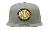 NBA Hardwood Classics Fitted Cap "Golden State Warriors - Sunny Gray" 6HSFDX21134 GSWGREY