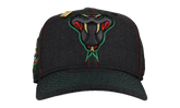 59FIFTY Arizona Diamondbacks 25th Anniversary Fitted Hat "Contrast Stitch / Black / Metallic" 123451298482