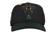 59FIFTY Arizona Diamondbacks 25th Anniversary Fitted Hat "Contrast Stitch / Black / Metallic" 123451298482
