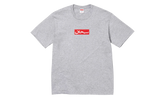 Arabic Box Logo Tee "SS26 - Heather Grey" SU27004