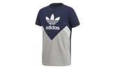 Originals Fleece T-Shirt GS "Collegiate Navy / Medium Grey Heather / White" CE1082