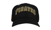 59FIFTY Pittsburgh Pirates Three Rivers Stadium Metallic Script Fitted Hat "Black" NE355