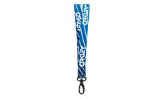 Wanderlust Lanyard "Blue Tempestas Pattern" FOS901051 9VA