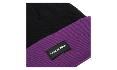 TC Stretch Logo Beanie "Blackout / Ultra Purple" FOS900936 9EB