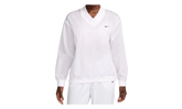 Sportswear Essential Loose UV Woven Long-Sleeve V-Neck WMNS "White" FV7649 100