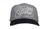 59FIFTY New York Yankees 1980 All Star Game Cursive Script Fitted Hat "Grey" NE237