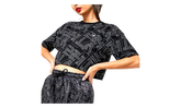 Brea Crop T-Shirt WMNS "Black / White" LW933266 001