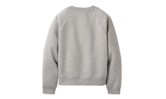 Logo Crewneck Sweatshirt WMNS "Grey Heather" 1171477 GRHE