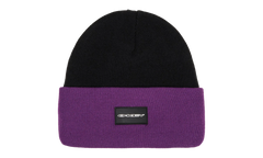 TC Stretch Logo Beanie "Blackout / Ultra Purple" FOS900936 9EB