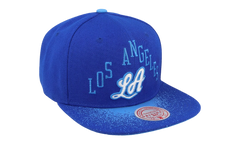 NBA Hardwood Classics Re-Take Snapback Cap "Los Angeles Lakers - Blue" 6HSSSH21339 LALBLUE
