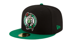 59FIFTY Boston Celtics 2Tone Fitted Hat "Black / Green / Gray UV" NE498