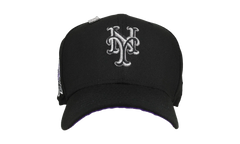 59FIFTY New York Mets 40th Anniversary Fitted Hat "Black / Purple" NE191