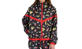 Sportswear Woven Printed Jacket WMNS "Black Red" CJ3719 010
