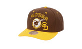 MLB Cooperstown All In 2.0 Pro Snapback Cap "San Diego Padres - Brown" HP8044 SDPBROW