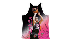 NBA Behind The Back Jersey "Miami Heat Jason Williams" MSTKMI19002 MHEWHITJWI