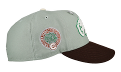 59FIFTY Chicago Cubs Wrigley Field Fitted Hat "Seafoam" NE443