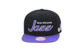 NBA Hardwood Classics Script 2.0 Snapback Cap "Utah Jazz - Black" HHSS3282 UJAYYPPPBLCK