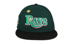 59FIFTY Tampa Bay Rays Refresher Collection 2008 World Series Fitted Hat "Dark Green" 123451291850