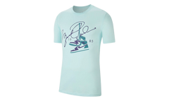 Air Jordan AJ85 Signature Short Sleeve Tee "White / Black" BQ5538 336