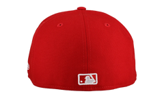 59FIFTY Los Angeles Dodgers 2020 World Series Fitted Hat "Red / White" 123451300073