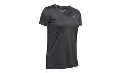 Tech V-Neck Short Sleeve T-Shirt WMNS "Gray" 1255839 090