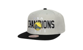 NBA Champ Hardwood Classics Snapback Cap "Golden State Warriors - Grey / Black" HHSS4512 GSWYYPPPGYBK