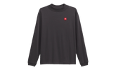 Red Box Long-Sleeve Tee "Obsidian" NF0A8EG4 0SA