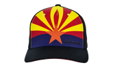 Indy Passport Trucker Hat "Black / Arizona" FOS900914 26M
